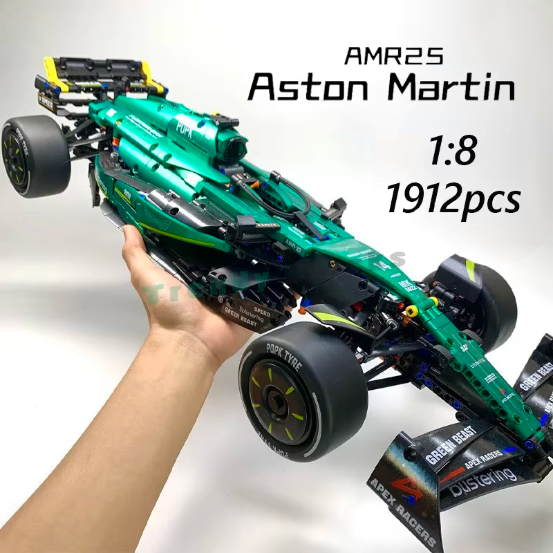 MK6022 1919PCS 1:8 Martin Aramco AMR24 Blocos de Montar MOC Technic F Carro Brinquedo Presentes para Meninos e Crianças
