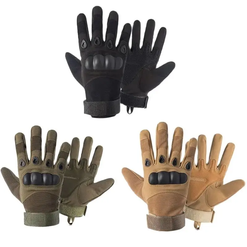 Guantes de motocicleta guantes tácticos guantes de ciclismo deporte escalada Paintball tiro caza montar esquí guantes de dedo completo