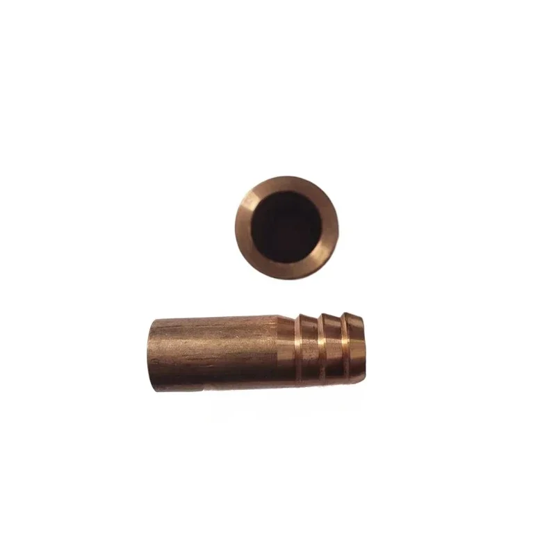 Única cabeça soldada Pagoda Joint Copper Tube, mangueira dupla, tubulação do couro do T2