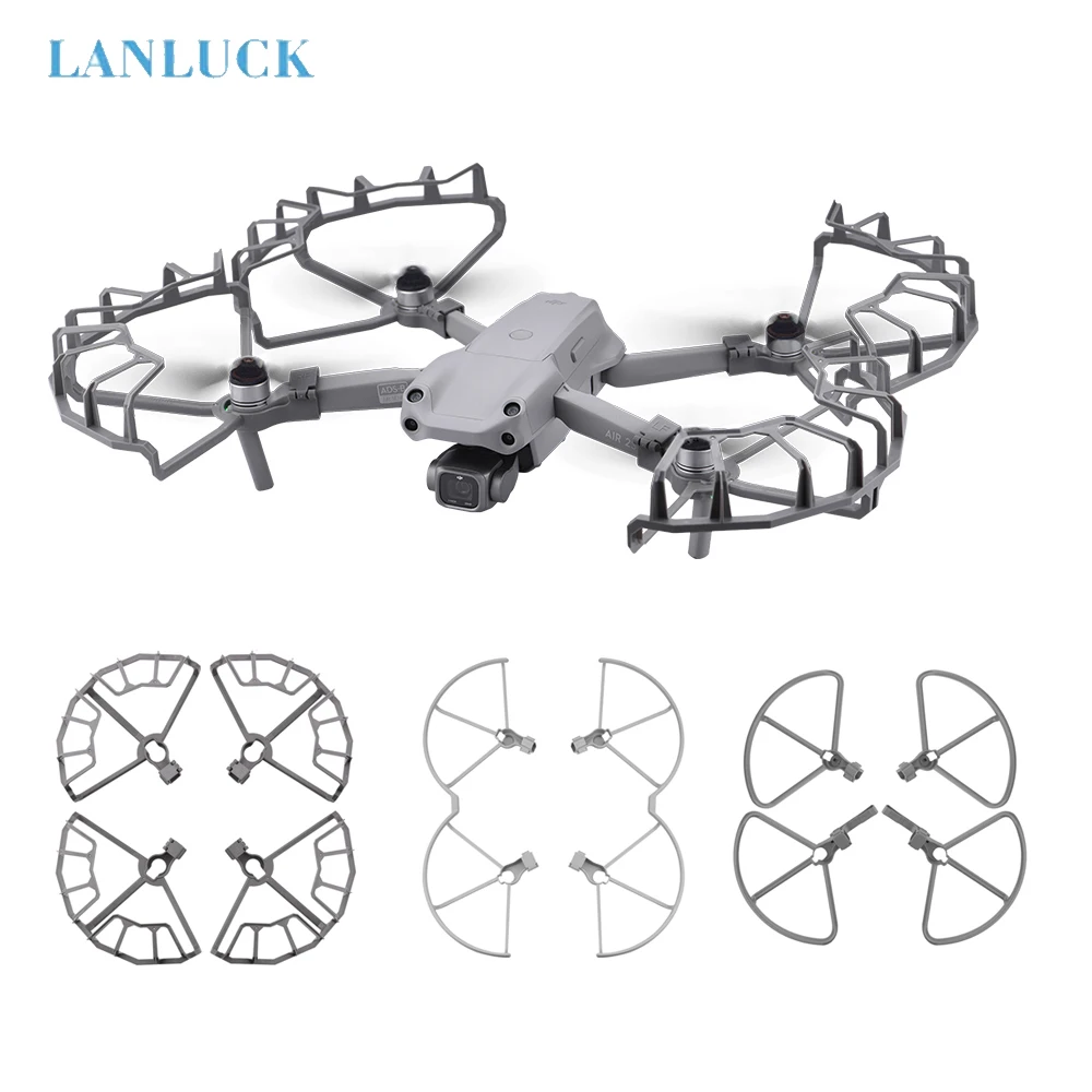 Protector de hélice para DJI Mavic Air 2/Air 2S, accesorios de liberación rápida, cubierta de ventilador de ala de hoja para accesorios protectores de helicoces Air 2S