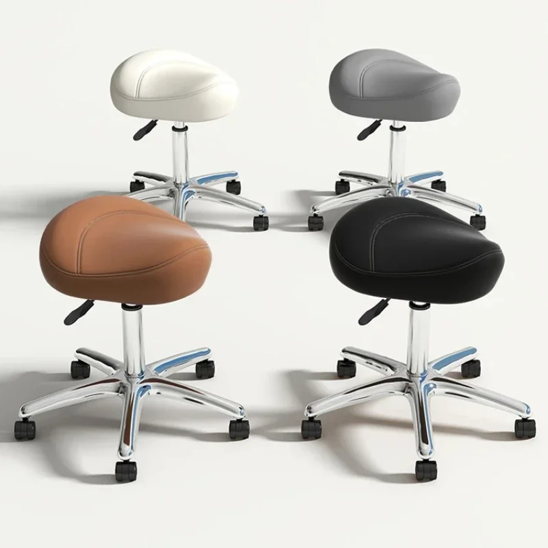 Schoonheidssalon Zadelstoel Kapper Lifting Roterende stoel Tattoo Manicure Stoelen Kappersbank Krukken Spa-meubilair