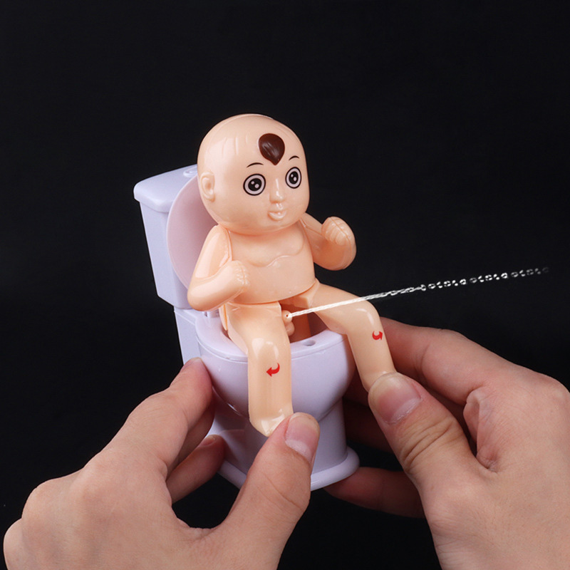 1 Cái Mới Lạ Châm Mực Trò Đùa Đồ Chơi Búp Bê Vệ Sinh Pee Hoạt Hình Bé Trai Phun Nước Lừa Ngộ Nghĩnh Gian Xảo Bắn Nước Vệ Sinh đồ Chơi