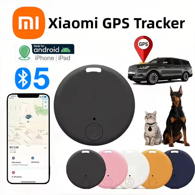 Xiaomi GPS トラッカー Bluetooth 5.0 紛失防止 GPS ミニデバイスペット高齢者子供バッグ財布車追跡 IOS Android スマートファインダー用