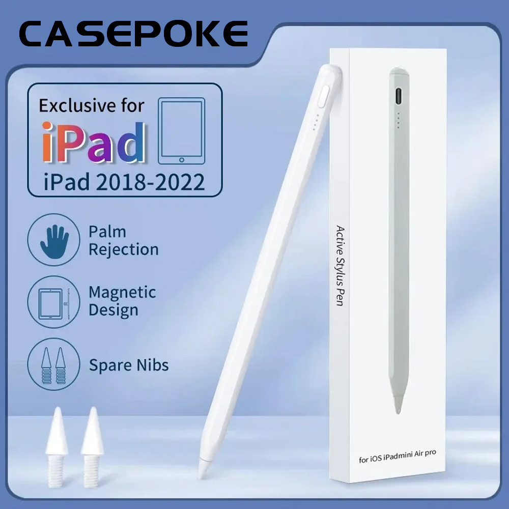 Para Apple Pencil Power Display Palm Rejection Ipad lápiz lápiz óptico para accesorios iPad 2022 2021 2020 2019 2018 Pro Air Mini