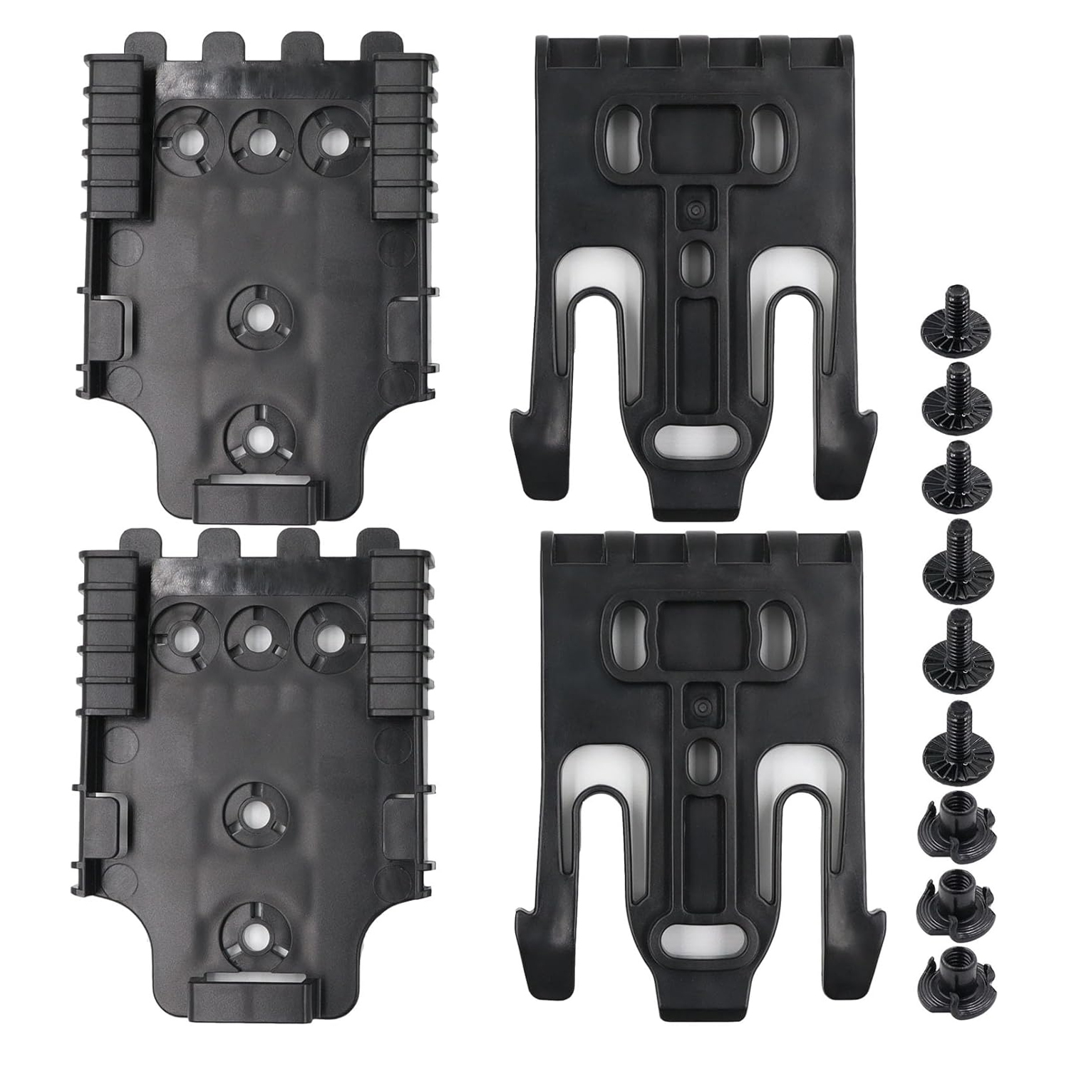 1-3PCSQLS Quick Locking System Kit, qls Holsterhalterung mit Verriegelungsgabel und Empfängerplatte für Duty Holster Platform Polymer