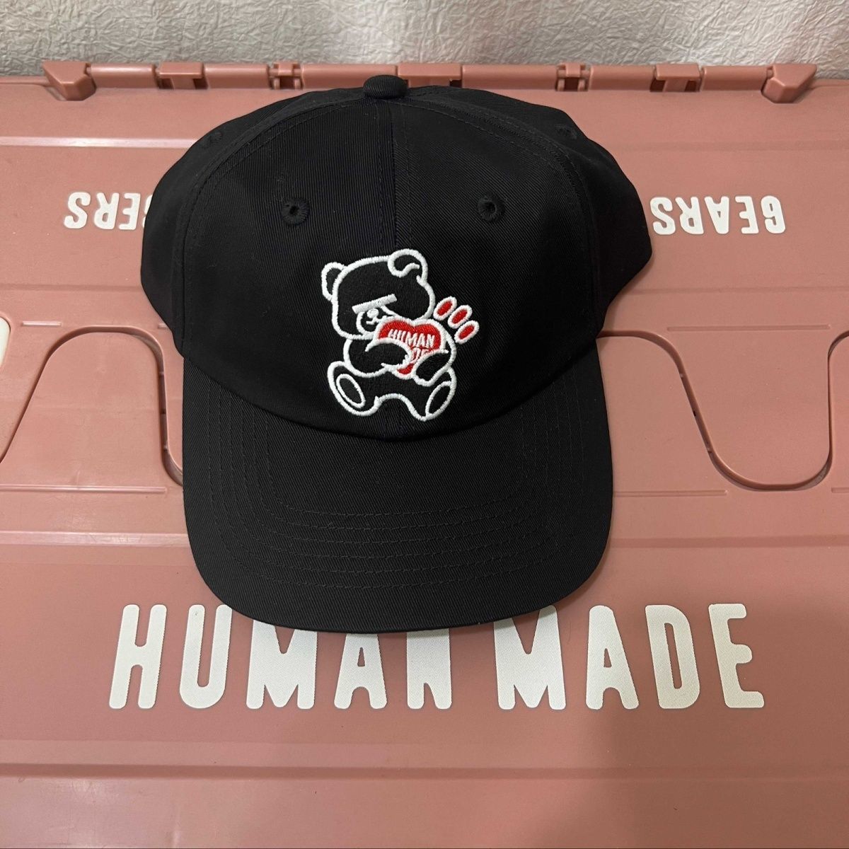 Czapka z daszkiem Human Made Joint Undercover Bear 2026, japoński styl uliczny, wiosna-lato, unisex, czapka baseballowa chroniąca przed słońcem