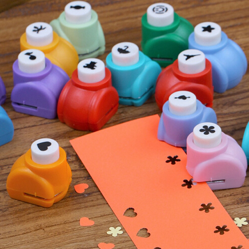 Mini poinçons de décoration, accessoire de travaux manuels, pour Scrapbooking, découpe artisanale, motifs fleurs, impression Calicot, trou à forme,