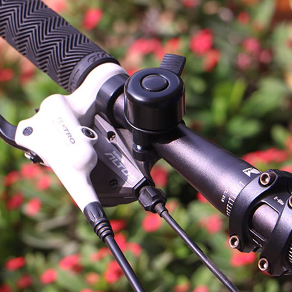 Mini campana portátil para bicicleta, sonido melodioso y claro, bocina para bicicleta de carretera, montaña, Scooter, uso MTV, 1 ud.