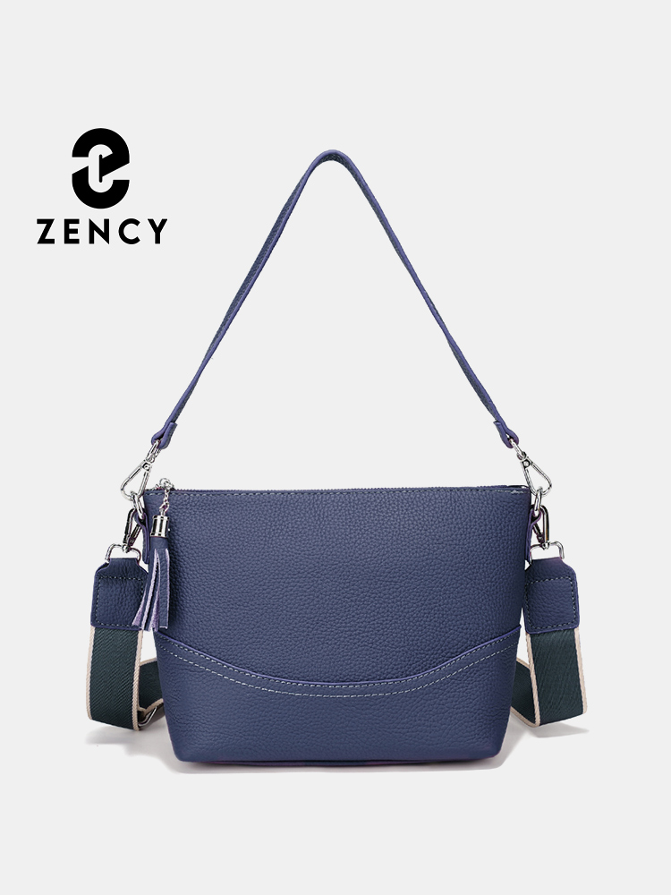 Zency bolsas e bolsas femininas designer de couro crossbody saco senhoras moda hobo bolsa de ombro com alça ajustável grande saco