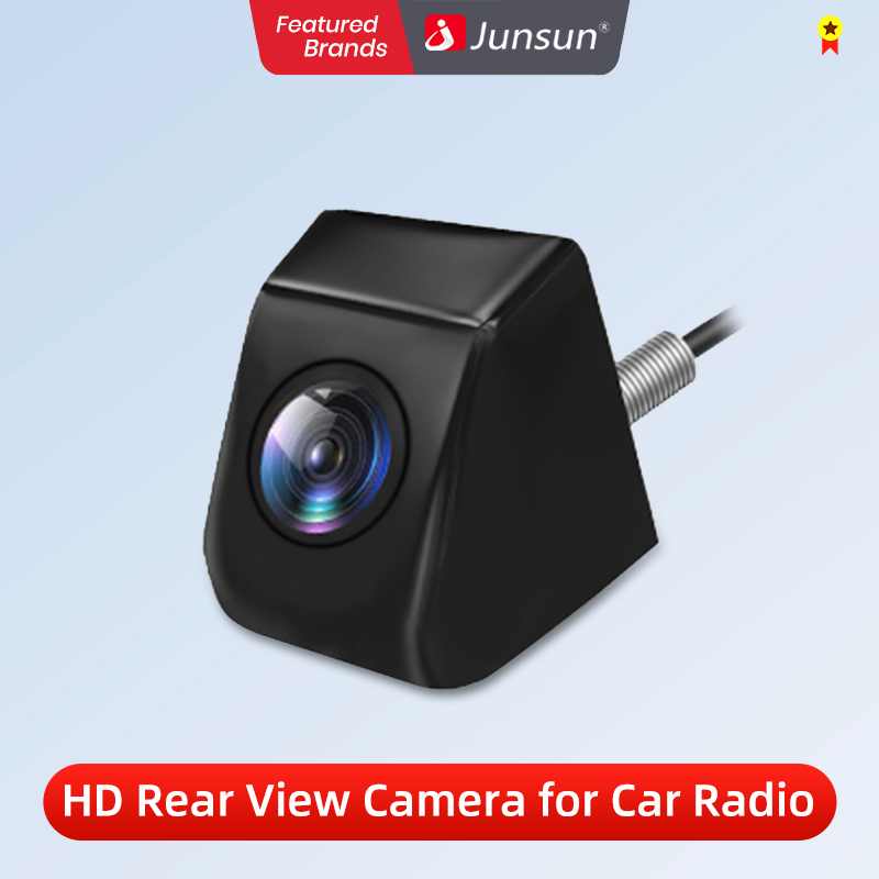 Câmera Retrovisor Do Carro AHD 720P Resolução À Prova D 'Água 140 ° Câmera de estacionamento reversa de grande angular para acessórios de carro Junsun DVD