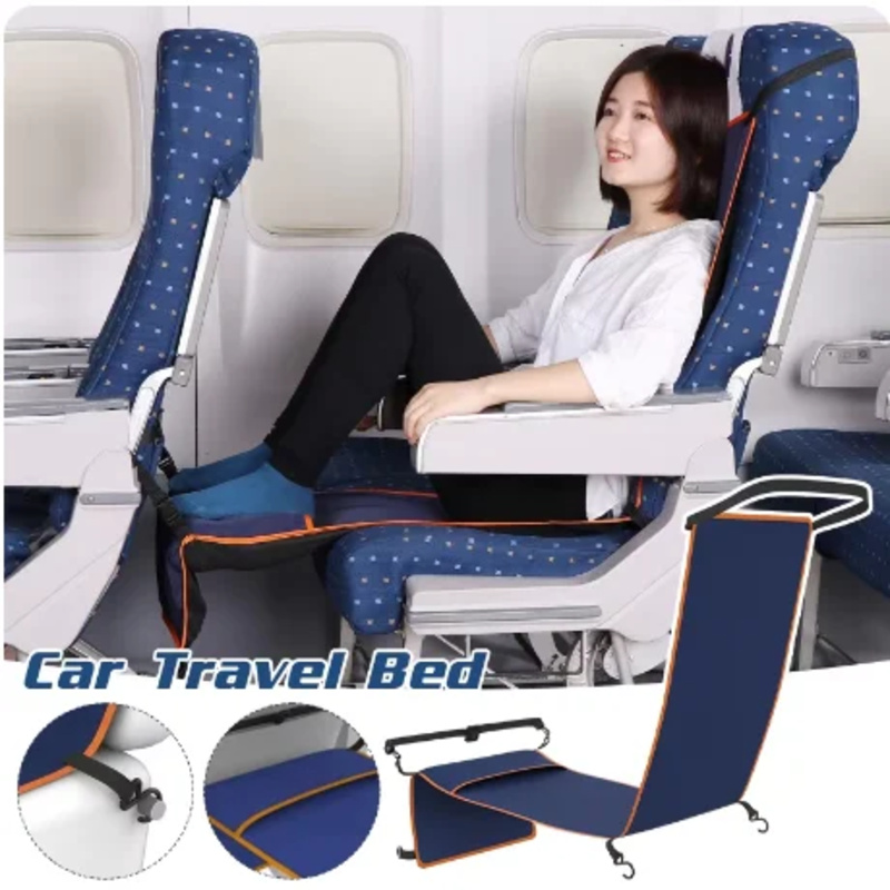 フットレストハンモック 旅行用フットハンガー 大人用 赤ちゃん用 飛行機 電車 バス 車内旅行用 ハンモック 足置き レッグレスト