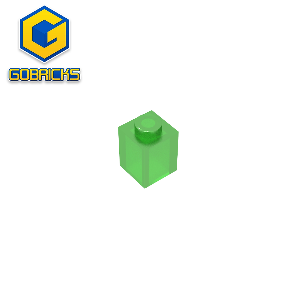 Gobricks GDS-531 Кирпич 1x1, совместимый с lego 3005 30071, детские строительные блоки «сделай сам», технические