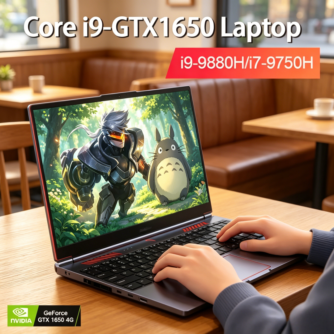 Hot Sale 16.1 Inch Gaming Laptop Computer RTX4050 6G Intel Core I9-13900H I9-10885H Windows11 RAM Max 64GB DDR4 2*M.2 NVME 4TB S