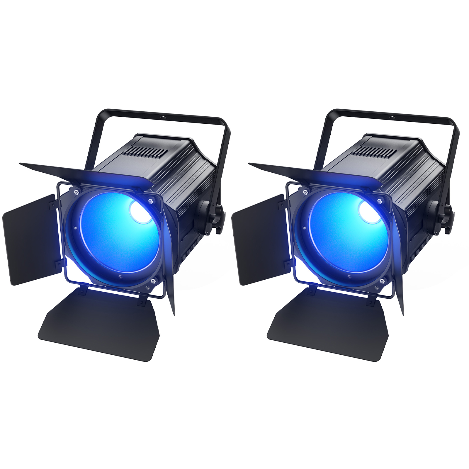 Fieryzeal 2PCS 200W LED COB Par Licht 6IN1 RGBWA + UV Linear Scheinwerfer DMX512 Warm & kalt Weiß Bühne Licht für DJ Party Konzert