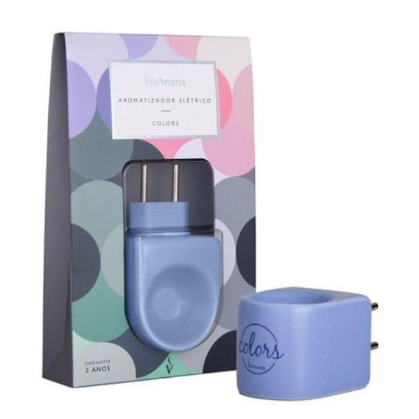 Penyedap listrik warna bivolt biru melalui Aroma