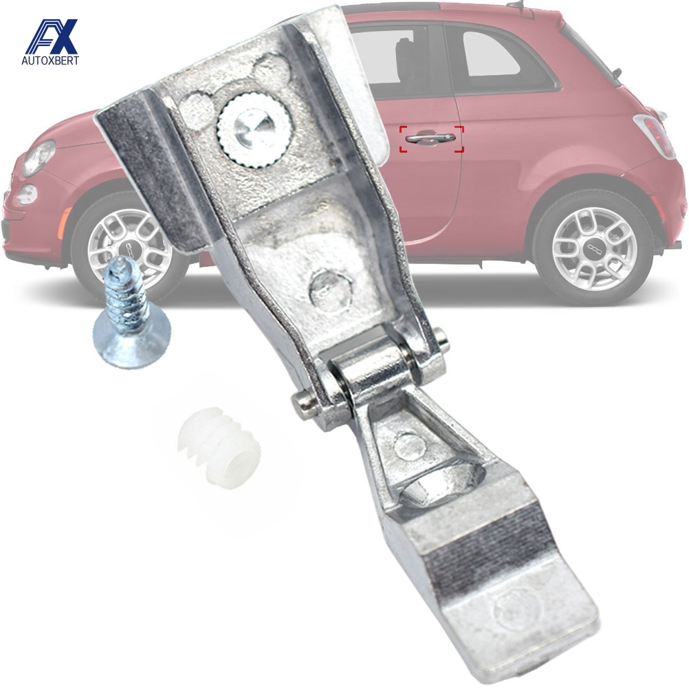 Chrome Buitendeur Handvat Reparatie Scharnier Set Voor Fiat 500 2014 2015 2016 2017 2018 Passagier Links Bestuurder Rechts Deuren handvat