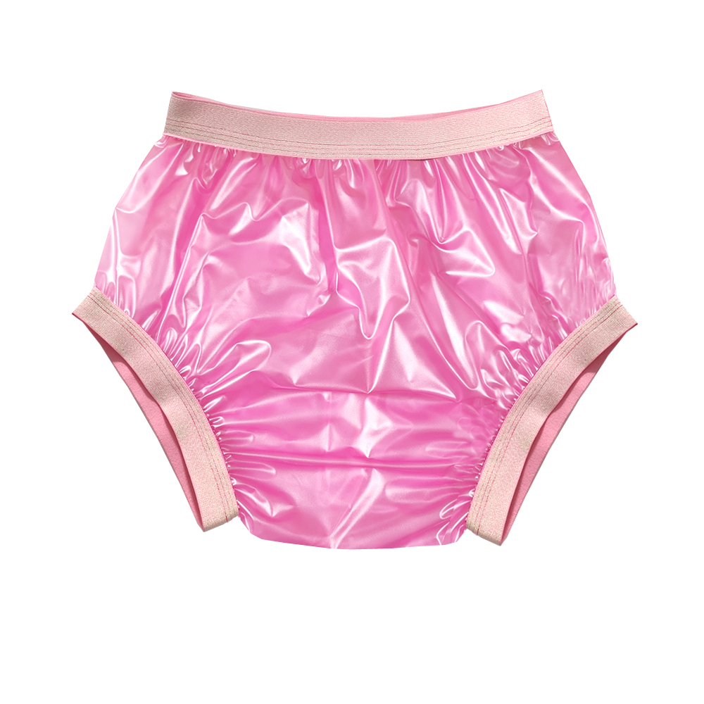 再利用可能なプラスチック Panites 大人のベビーおむつパンツ失禁パンツおむつカバー PVC パンティー