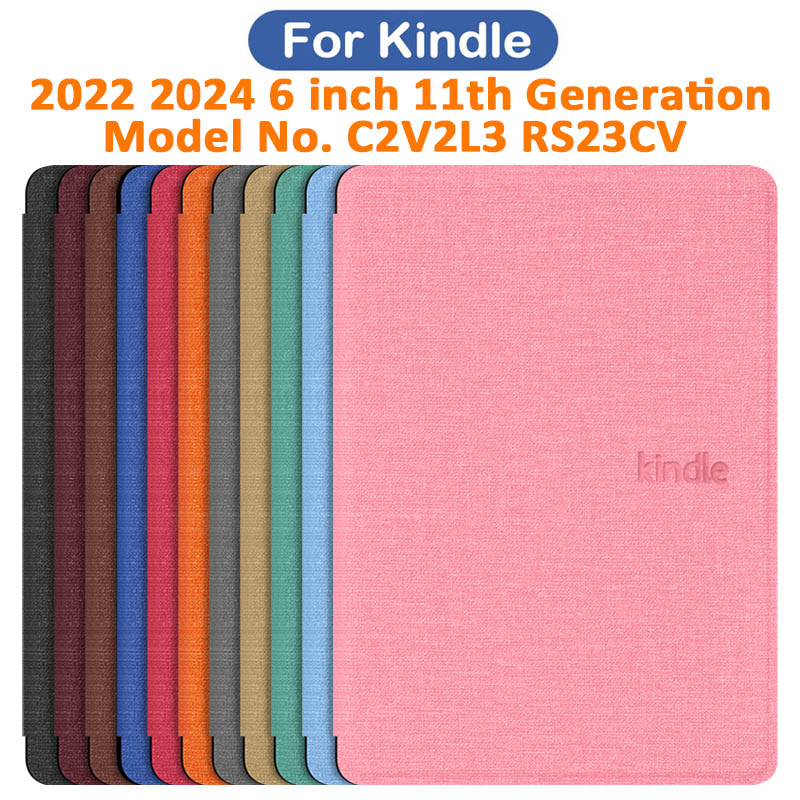 Etui do Kindle 2024 2022 11. generacji 6 cali Nr modelu. RS23CV C2V2L3 Magnetyczny pokrowiec ochronny 6'' Akcesoria