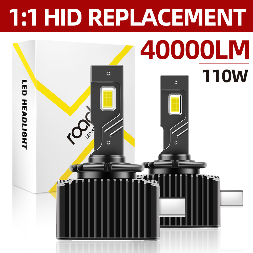 Radsun D1S Faro principale 110W D2S D4S D5S D3S LED Canbus Auto Lampadine 1:1 Xenon Car Light D1R D4R D2R 6500K CSP Chip Super luminoso