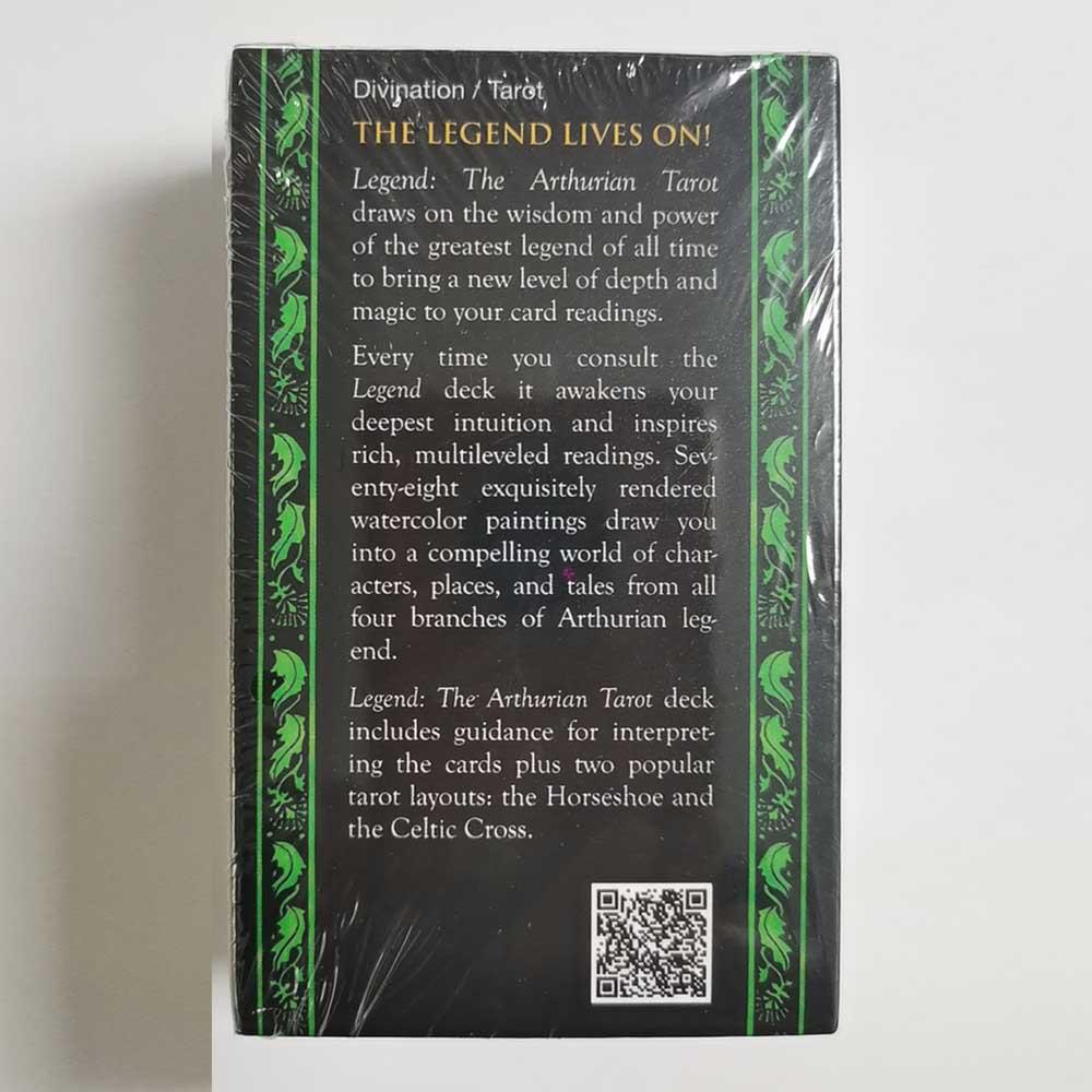 Legend King Arthurian Таро Настольная игра Семейная вечеринка Игральные карты Колода настольной игры Ворождение Дата Легенда Артриан Таро