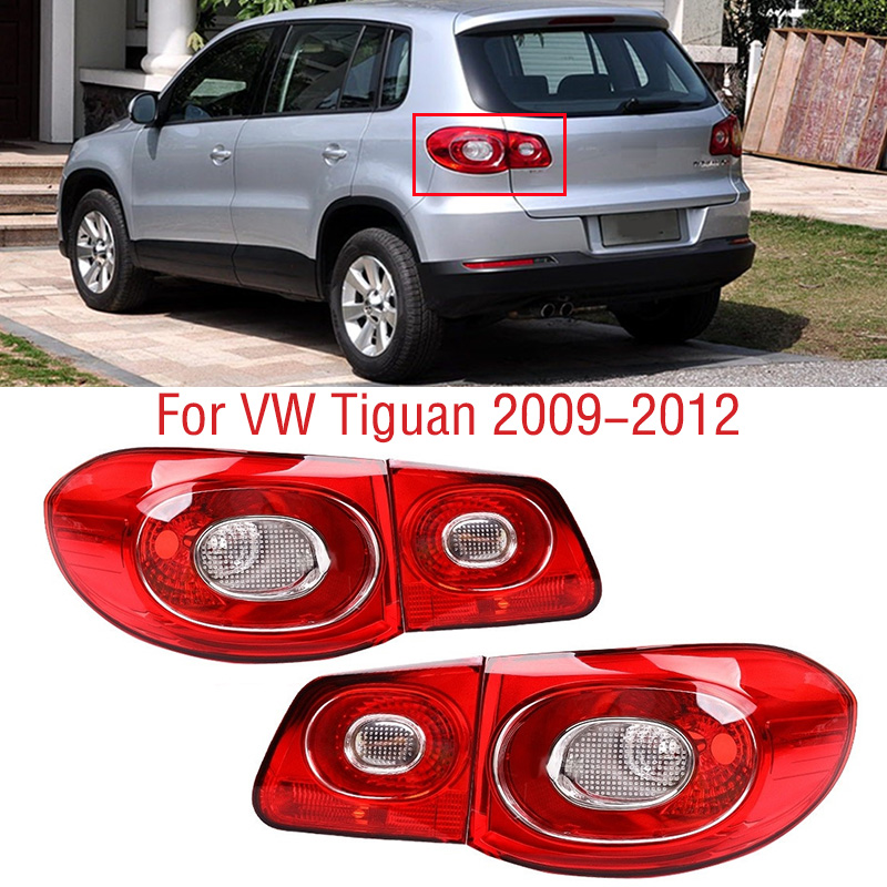Para VW Volkswagen Tiguan 2009 2010 2011 2012 Luz Traseira do Para-choque, Luz de Freio, Luz de Ré, Lanterna Traseira, Sem Lâmpada