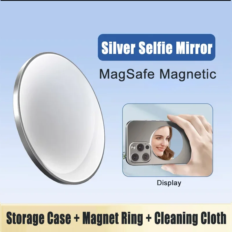 1PC MagSafe 磁気 Selfie ミラー電話リア Selfie HD Vlog ミラーフォトアシストカメラ凸面ミラー Iphone 写真撮影用