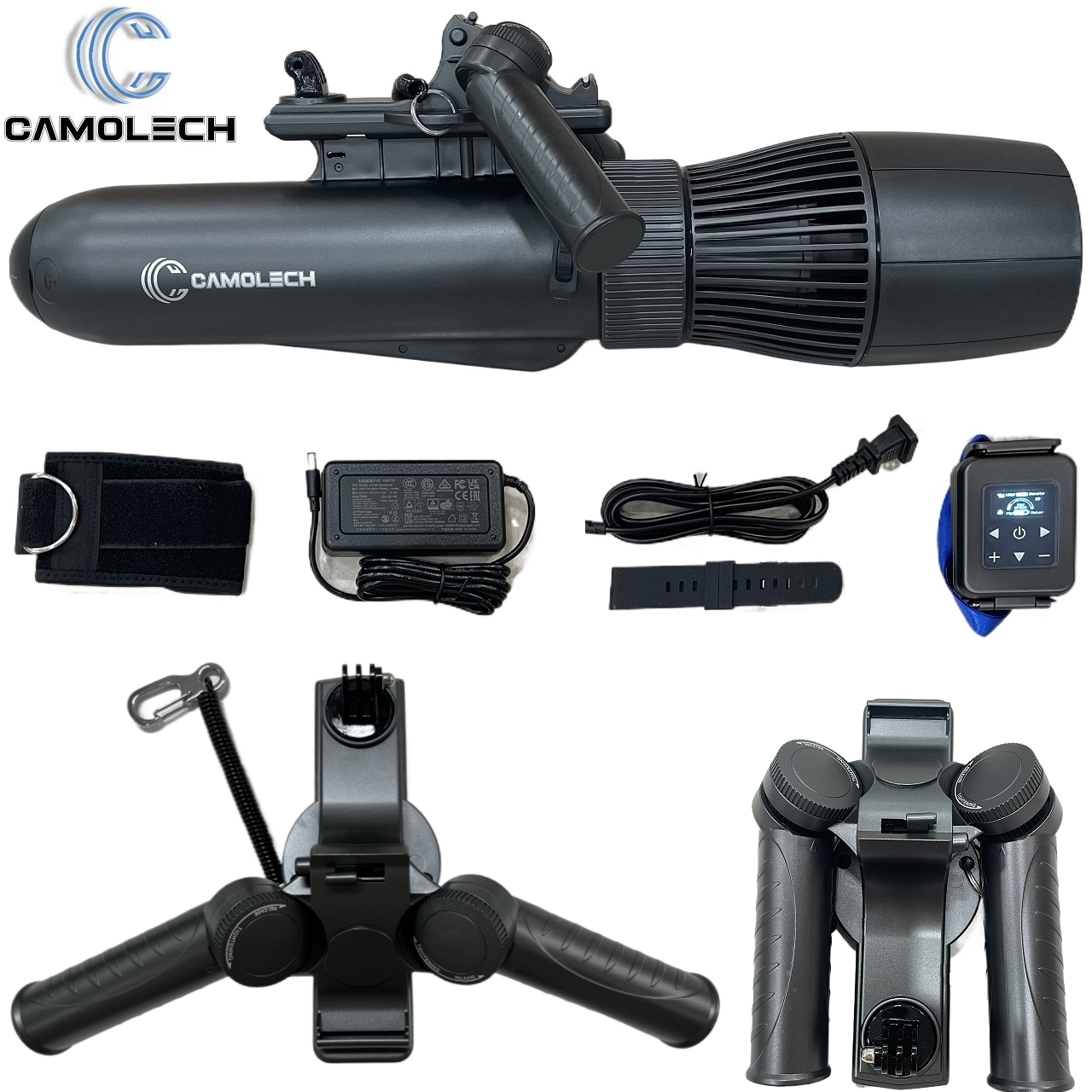Camolech-Moteur de planche à pagaie, 700W, scooter de plongée, caméra d'action, compatible Max 2H, course sous-marine, hélice pour piscine, mer