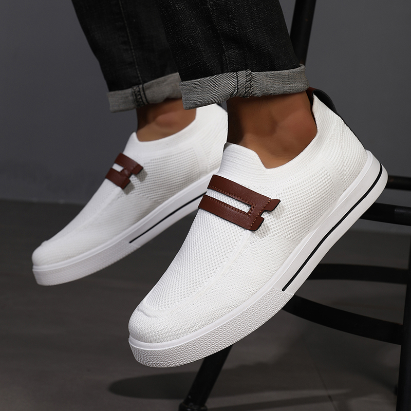Novos sapatos esportivos masculinos malha respirável sapatos casuais ao ar livre eva sapatos de caminhada de sola macia leve e confortável sapatos esportivos masculinos