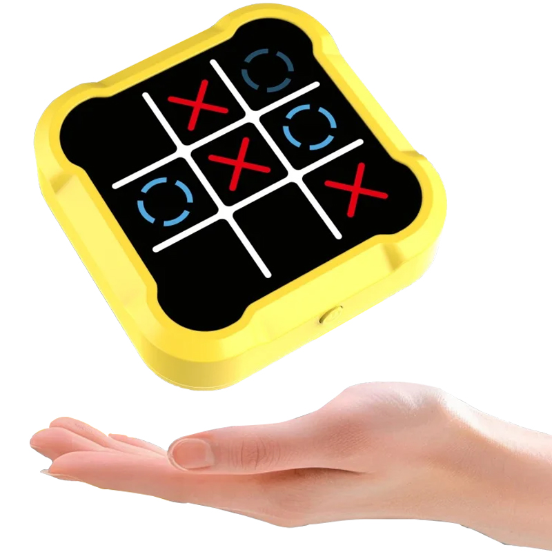 Tic Tac Toe Elektroniczna szachownica Wielofunkcyjna strategia edukacyjna dla dzieci Zabawka Interaktywna gra intelektualna Zabawa dla rodziców i dzieci