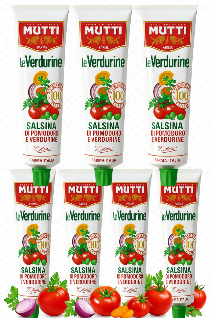 Tomatenmark mit Gemüse Le Verdurine 130g x 7 - Mutti