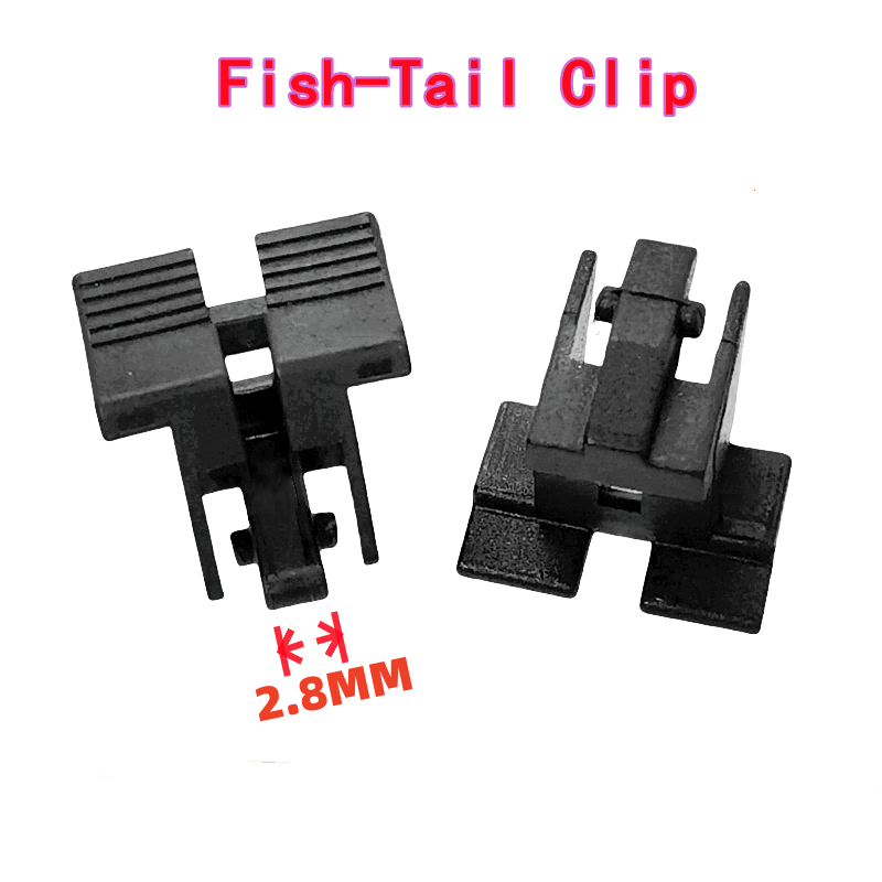 1-5 pces desktop placa-mãe pci-e slot soquete 164pin peixe-cauda tipo 16x slot para cartão gráfico receptáculo peixe-cauda clipe de retenção