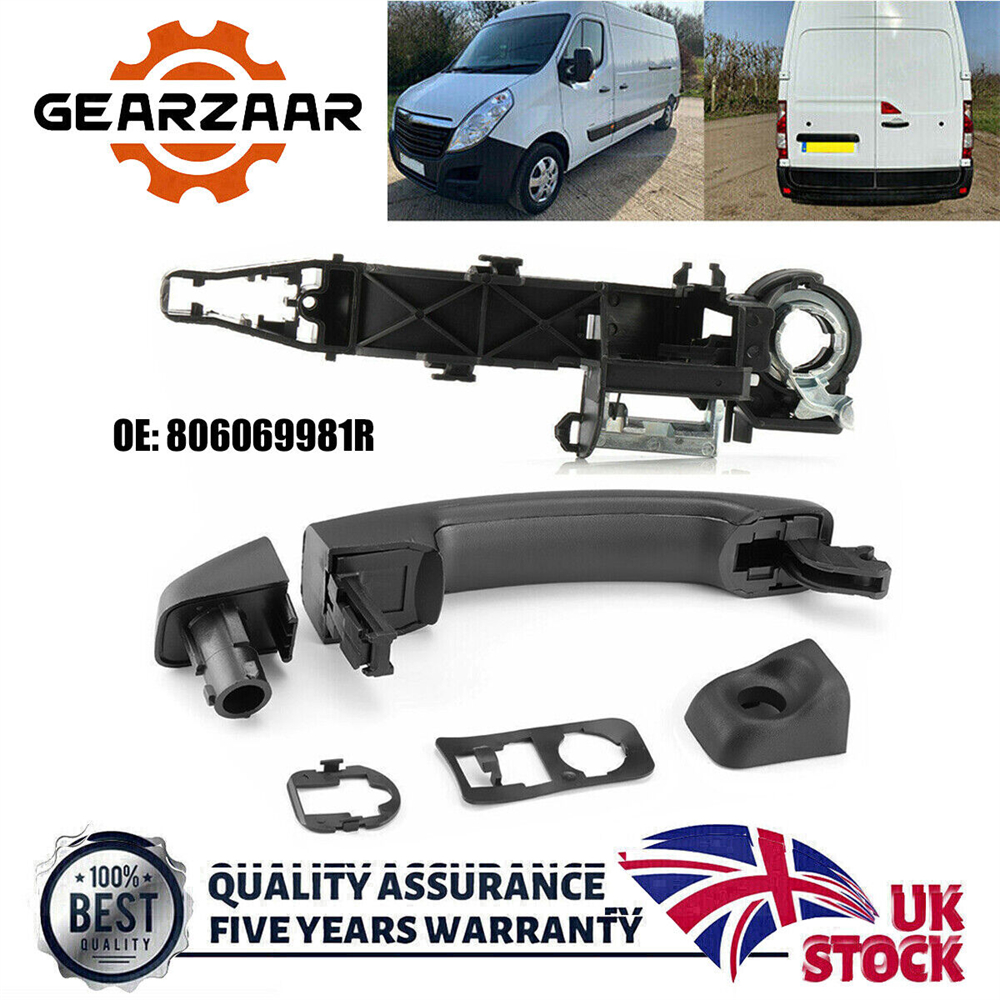 Maniglia per porta sinistra e supporto per maniglia per RENAULT MASTER VAUXHALL MOVANO