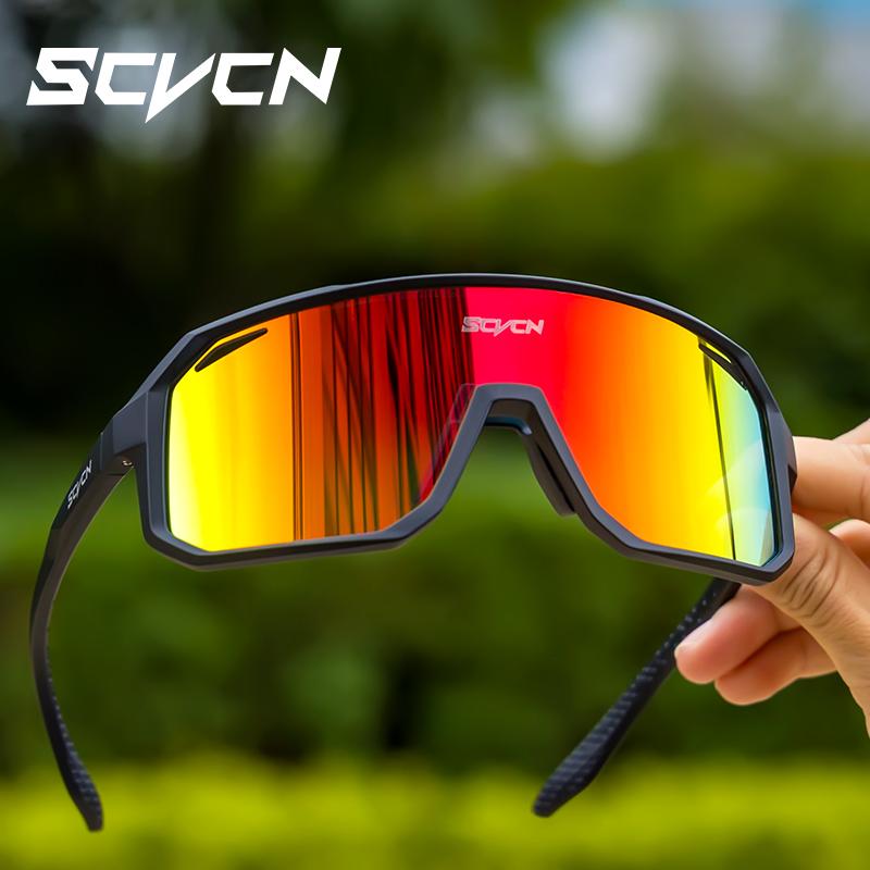 SCVCN nuevas gafas de sol de ciclismo para hombre, gafas para conducir en carretera, deportes al aire libre, escalada de montaña, mujeres, ciclismo, gafas UV400