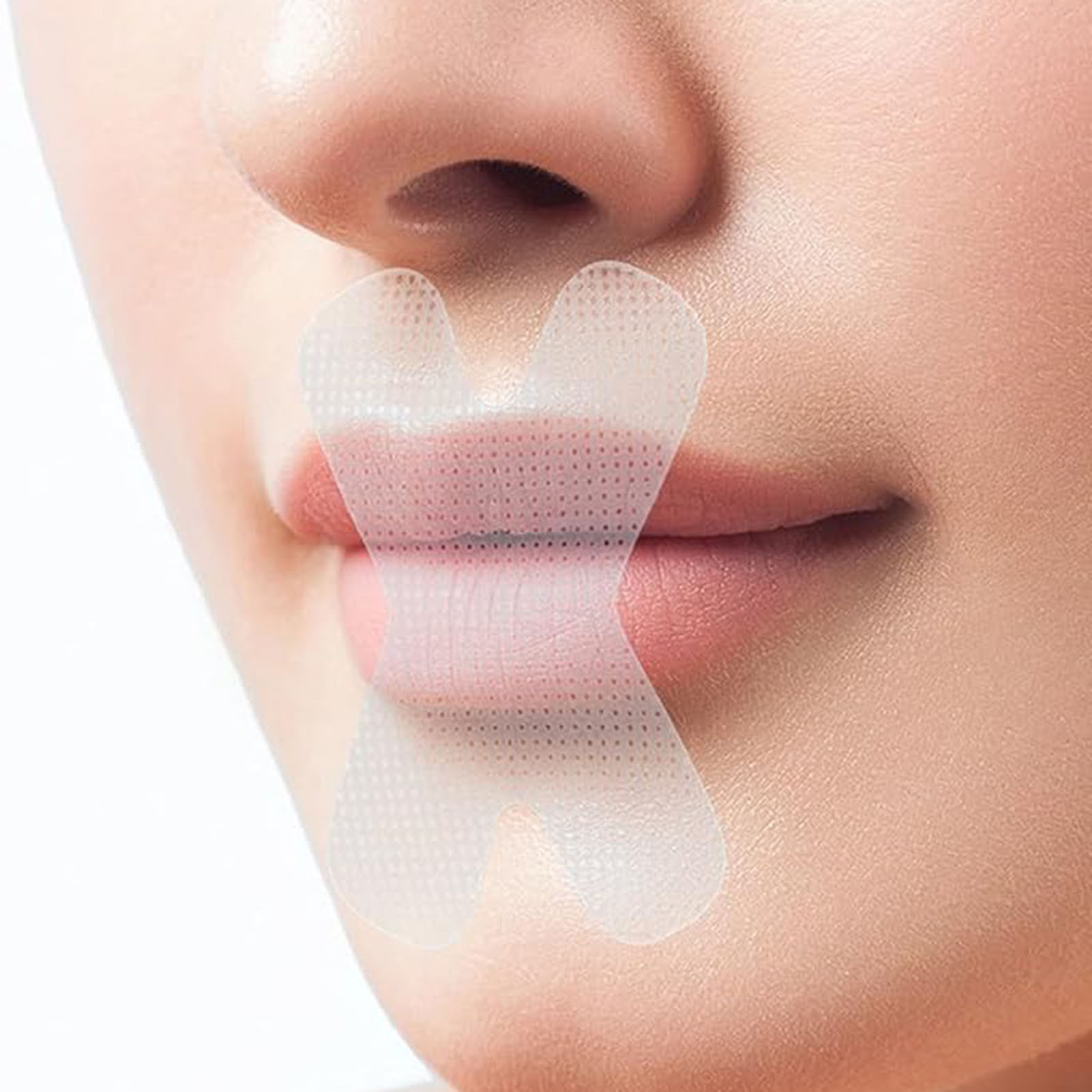 Лента для рта против храпа, прозрачные дыхательные полоски для носа, правая помощь, остановка храпа, пластырь для носа, хорошее устройство для сна, капа