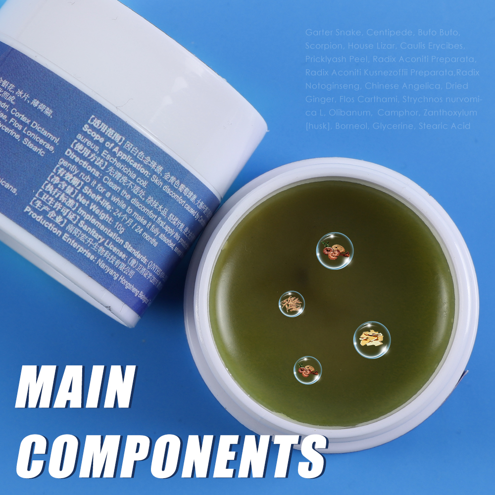 1-50Pcs Sumifun เข่า Pain Relief Cream Synovitis Meniscus ยาแก้ปวด Ointment โรคข้ออักเสบรูมาตอยด์กล้ามเนื้อ Ache พลาสเตอร์ 10g