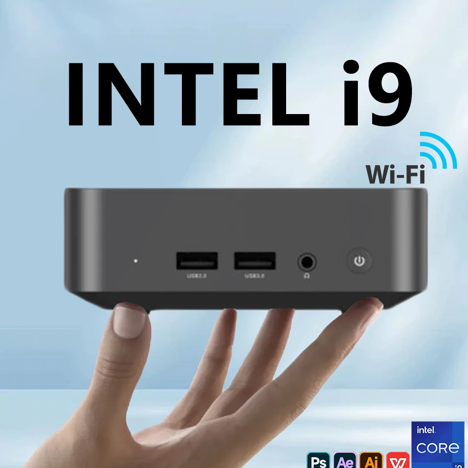 NUEVA MINI PC Windows 11 Intel Core i9 10980HK/intel N150 16GB RAM 1TB SSD WIFI 6 BT5.2 4K HD Mini PC para juegos, oficina y estudio