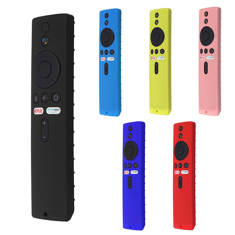 เคสรีโมท1ชิ้นสำหรับ Xiaomi Mi TV Box S เคสควบคุม WIFI ซิลิโคนกันกระแทก