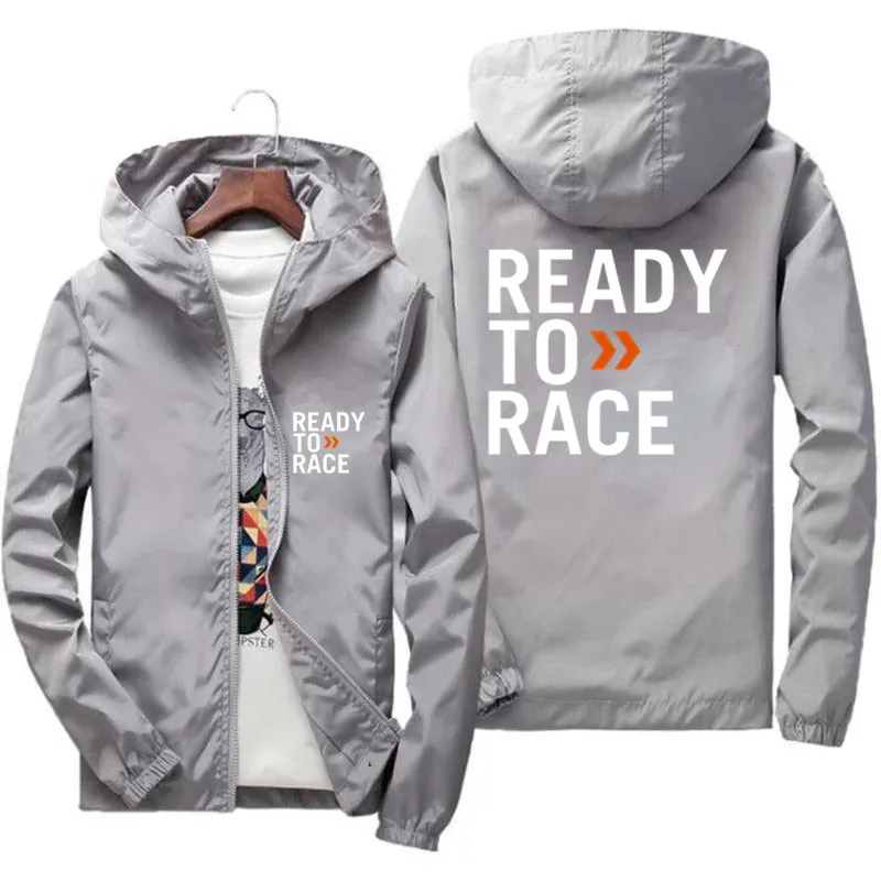 Coupe-vent fin à capuche pour hommes, prêt à courir, Endflats Cross Motocross BitadorBike Life Pilot Coat, Bomber Jacket, Male dehors S-7XL
