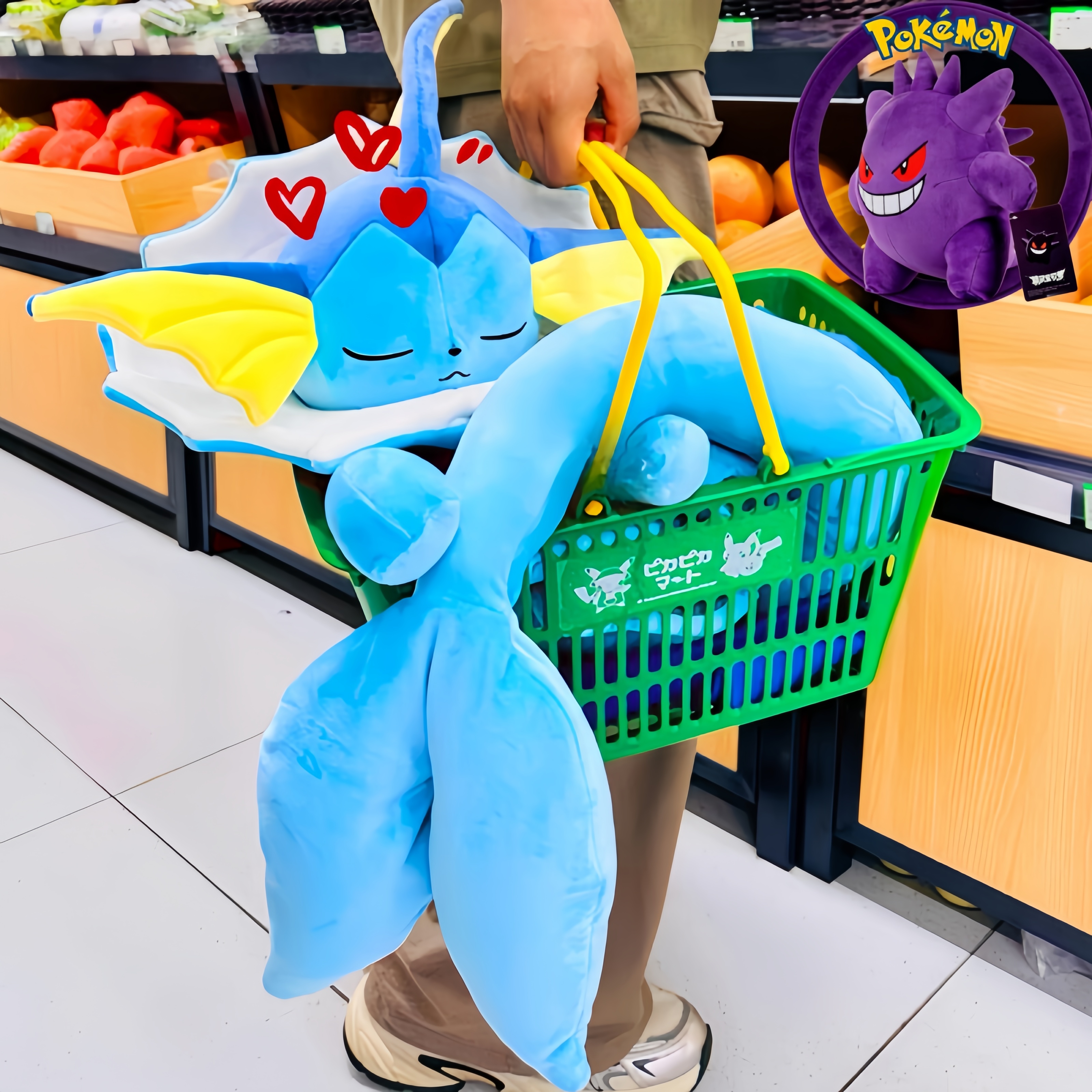 Nuovo Peluche Vaporeon, Eevee, Evoli, Flareon, Umbreon, Sprigatito - Giocattoli Morbidi Cartoon, Regalo