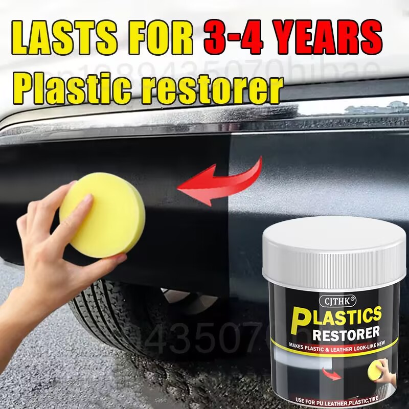 Auto Plastic Restorer Back To Black Gloss Autoreinigingsproducten Plastic Leather Restore Auto Polish en Repair Coating Renovator