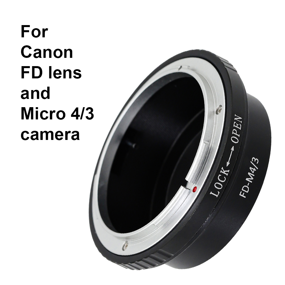 FD-M4/3 Für Canon FD / NFD Objektiv - Micro 4/3 M4/3 Mount Adapter Ring FD-Micro 4/3 für Panasonic G,GF,GX,GH Olympus E-P E-M etc.