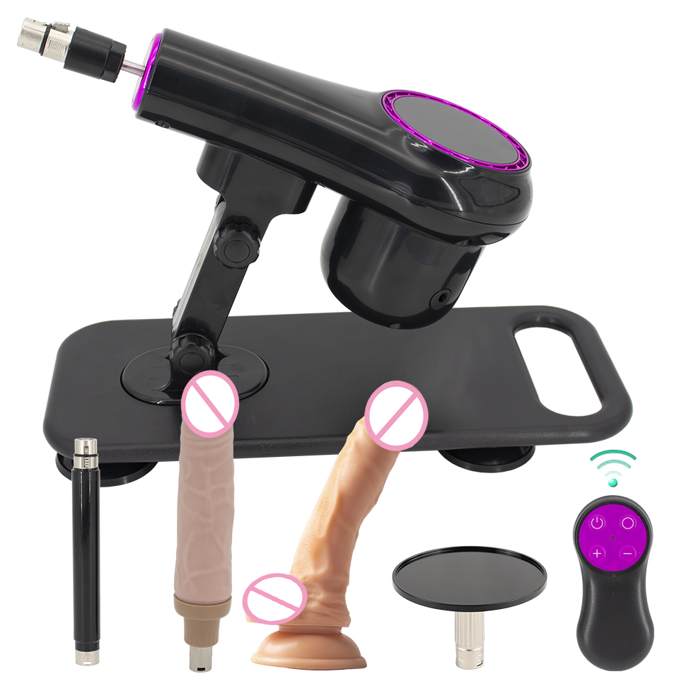 GROTE UITVERKOOP FREDORCH Sex Machine Verstelbare Masturbatiepomp met verschillende accessoires Sex machine Gun voor mannen Seks Masturbatie