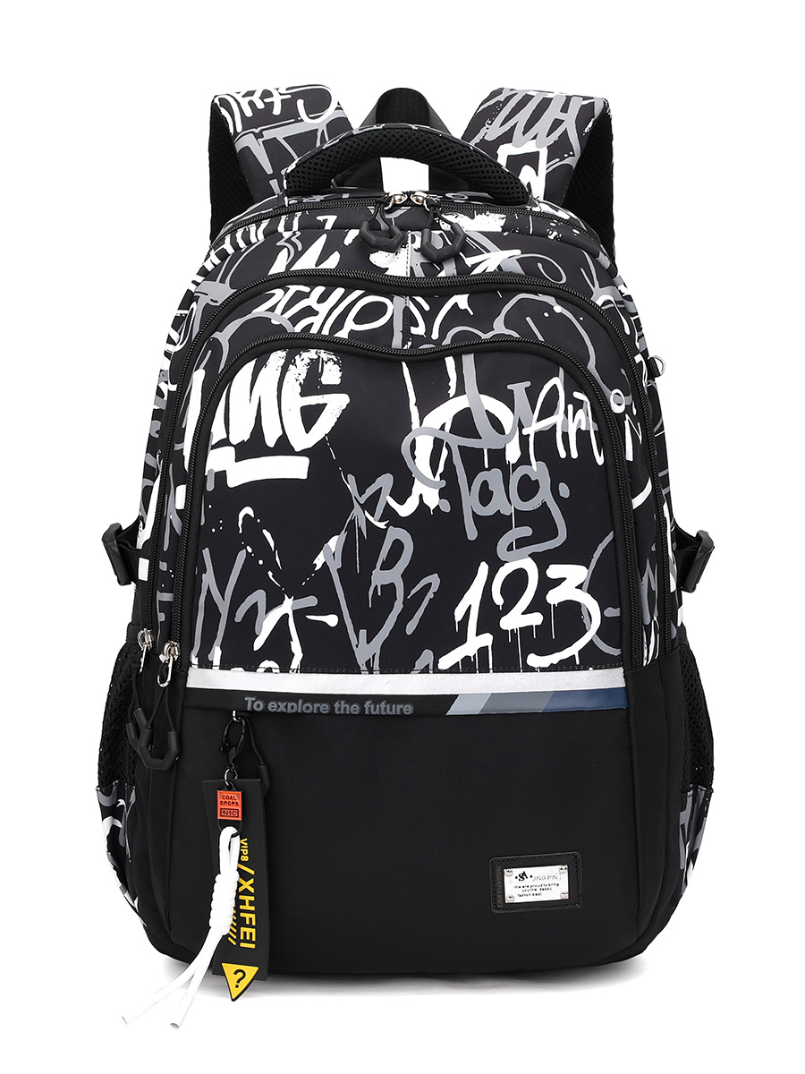 Graffiti Schult aschen für Teenager High Middle School Schüler Schult asche Outdoor-Reise rucksack großen Schüler Laptop Rucksack