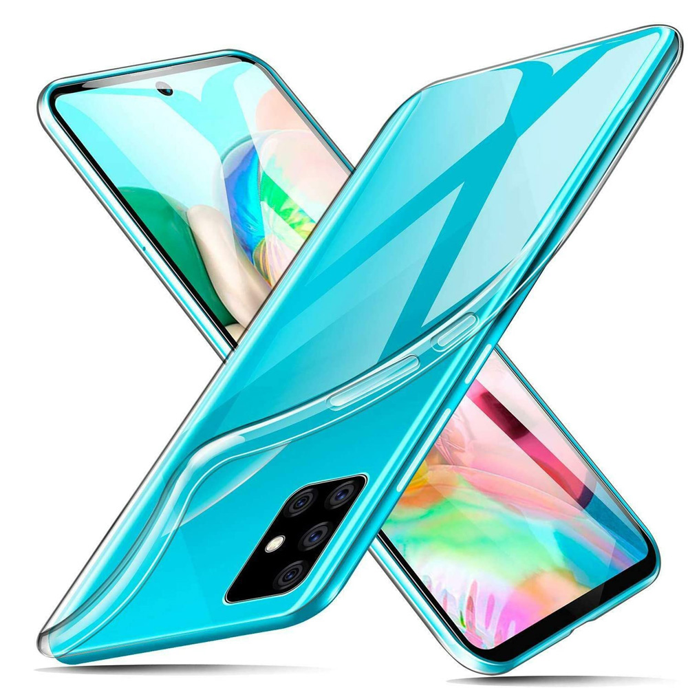 Ультратонкий силиконовый прозрачный защитный чехол для Samsung A71 A51 A41 A31 A21s A12 A70 A50 A30 A20 A10 S20 Fe S20 S21 S22 Plus Case