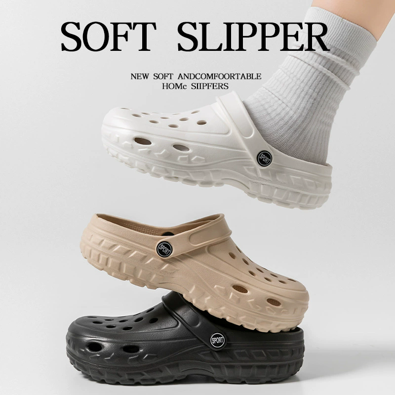 Pantuflas para Hombre, Novedad 2026, Sandalias de Verano con Suela Suave de EVA, para Interiores y Exteriores, Playa, Caminar, Chanclas