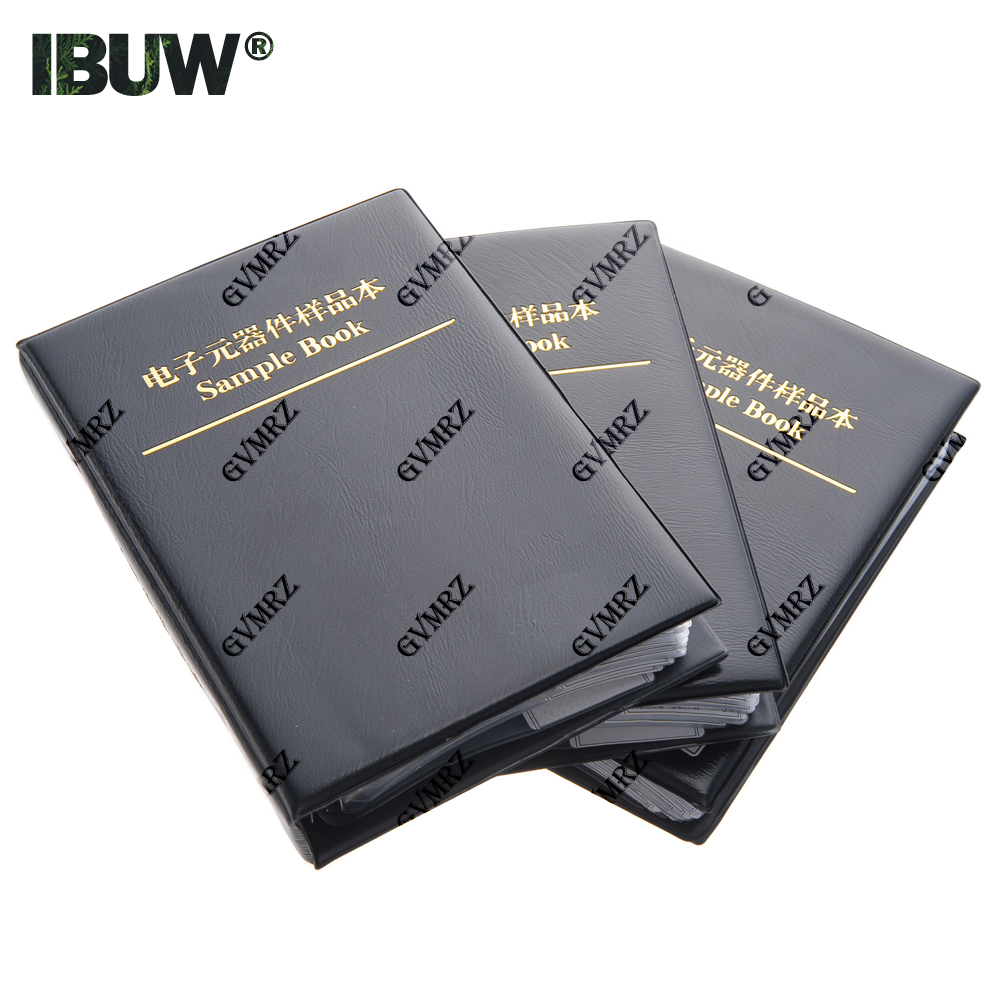 0201 0402 0603 0805 1206 5% weerstandskit Smd-boek Chipweerstandsassortimentset FR-07 SMT 170 waarden 0R-10M Smd-voorbeeldboek