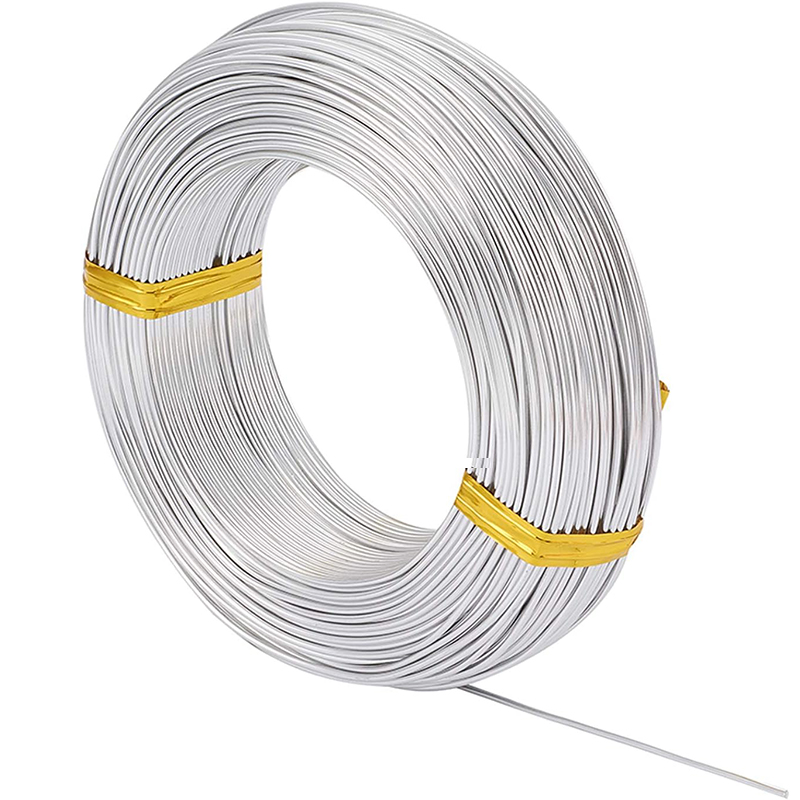 500g 0.8/1.0/1.2/1.5/2.0/3.0mm drut aluminiowy DIY akcesoria do biżuterii akcesoria do wyrobu naszyjnik bransoletka artykuły rzemieślnicze