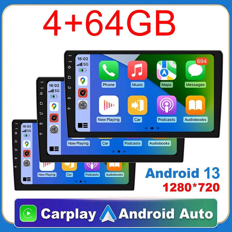 7/9/10 cali Uniwersalne radio samochodowe Android 13 64G Autoradio android 2 Din radio samochodowe GPS BT Central Multimedia Inteligentne systemy samochodowe