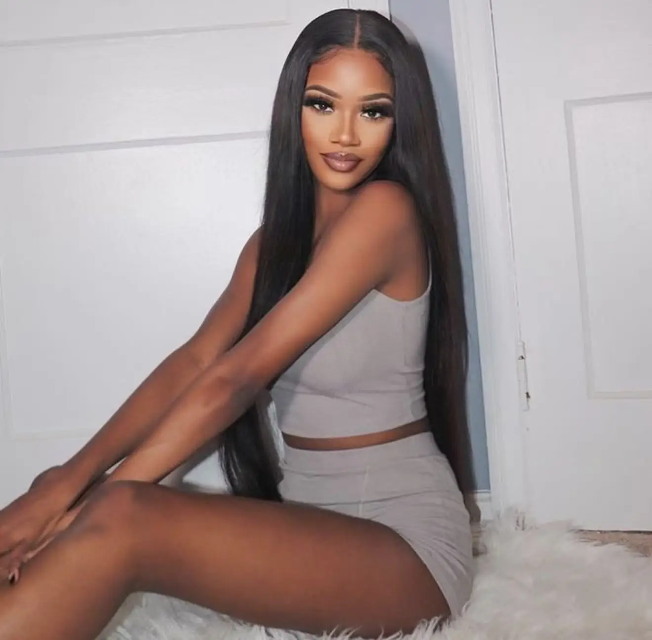 Black Natural Color 1B 40 Inches Long-length 200% High Density 360 5x5 13x6 13x4 HD Transparent Lace Frontal Wig Human Hair Wigs Bone Straight Pre Plucked For Women Brazilian Hair