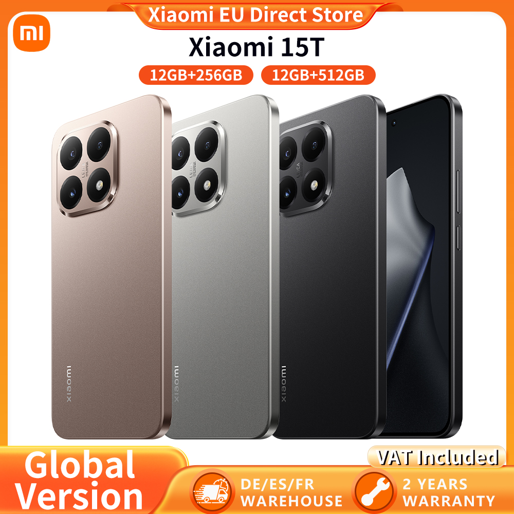 Versione globale Xiaomi 15T, display da 6,83 pollici a 120Hz, MediaTek Dimensity 8400-Ultra, obiettivo ottico Leica Summilux, Light Fusion 800, HDR10+ con elevata dinamica, HyperCharge da 67W, 5500mAh.